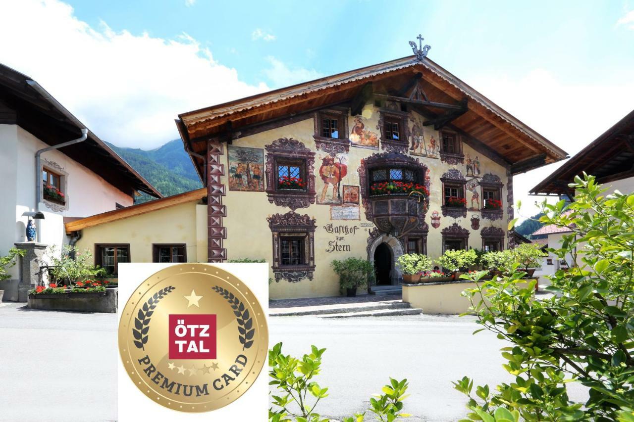 Gasthof Zum Stern Oetz Exteriör bild